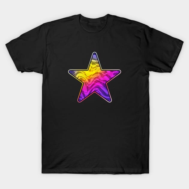 trippy star T-Shirt by sober artwerk